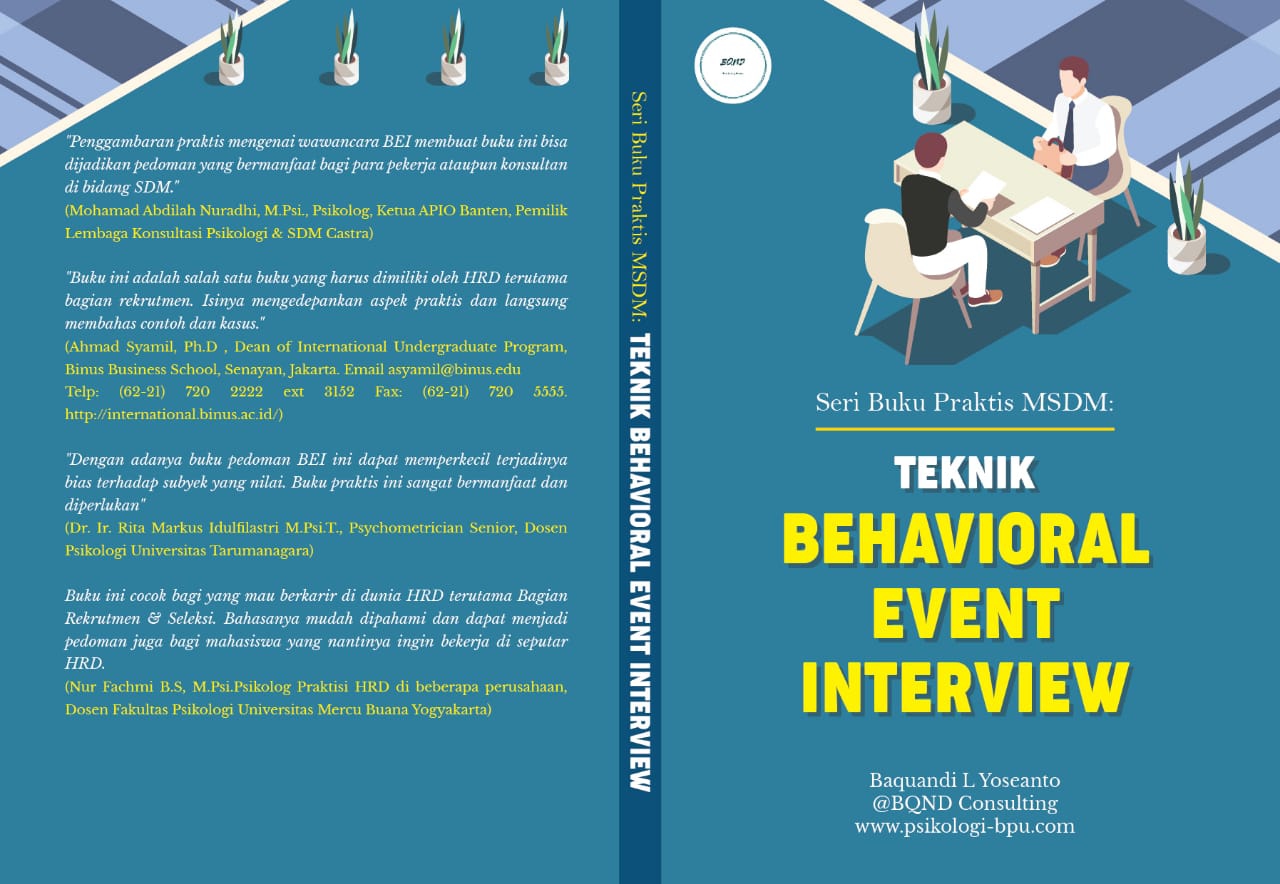 Behavioral Event Interview Berhadiah Buku Ngampooz