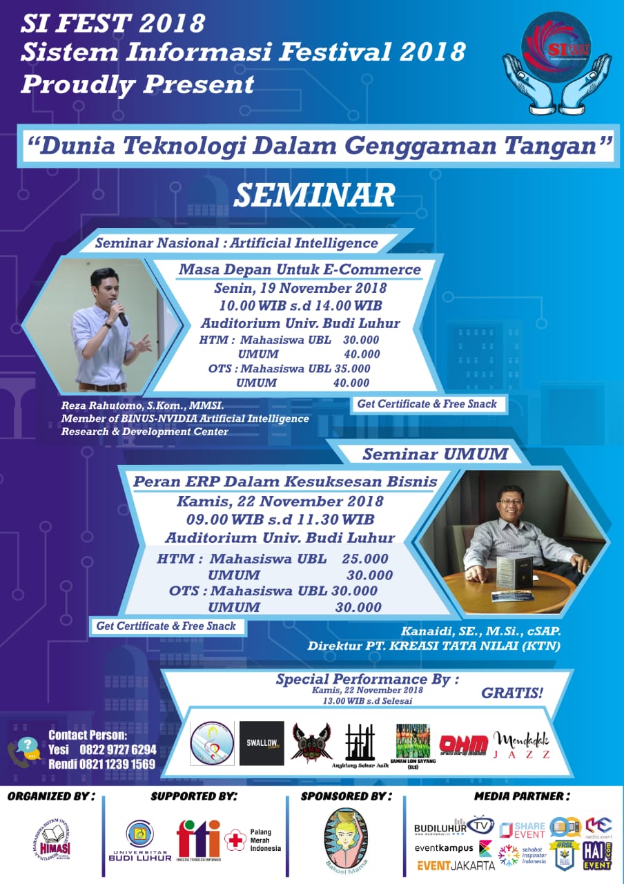 Seminar Nasional “Artificial Intelligence:Masa Depan Untuk E-Commerce ...