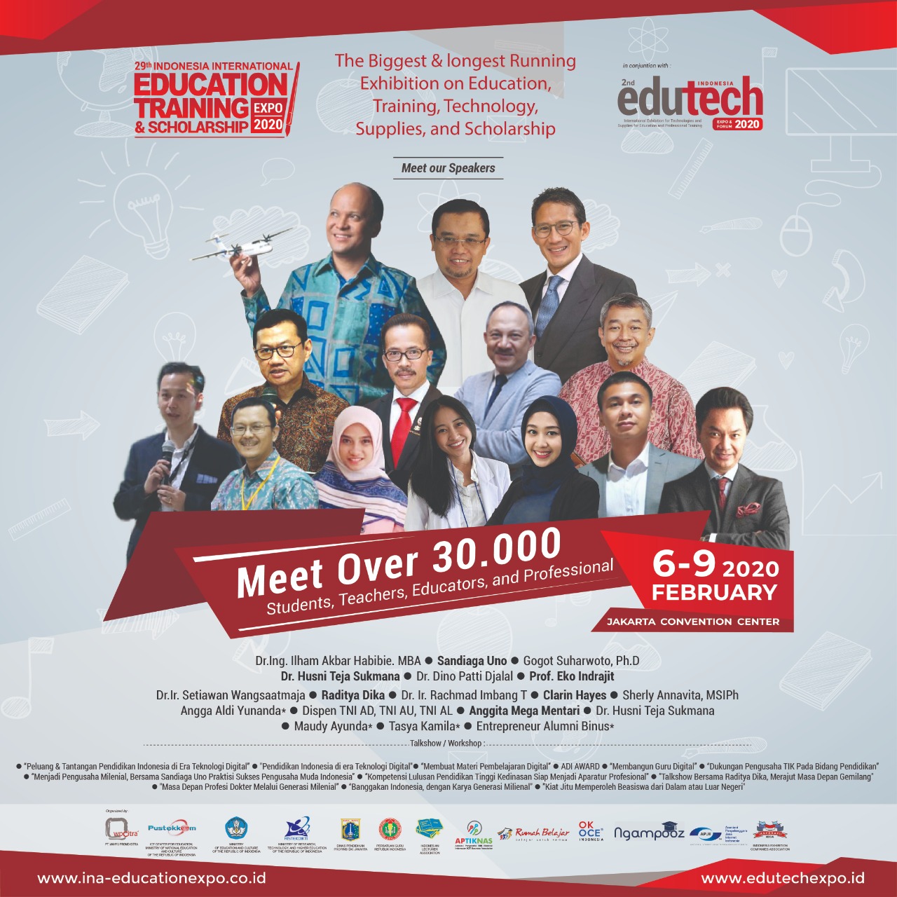 #2nd Day - INDONESIA EDUTECH 2020 - EXHIBITION TICKET (07 February 2020